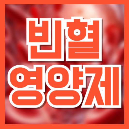 빈혈에 좋은 영양제 TOP5와 핵심 성분 완벽 가이드