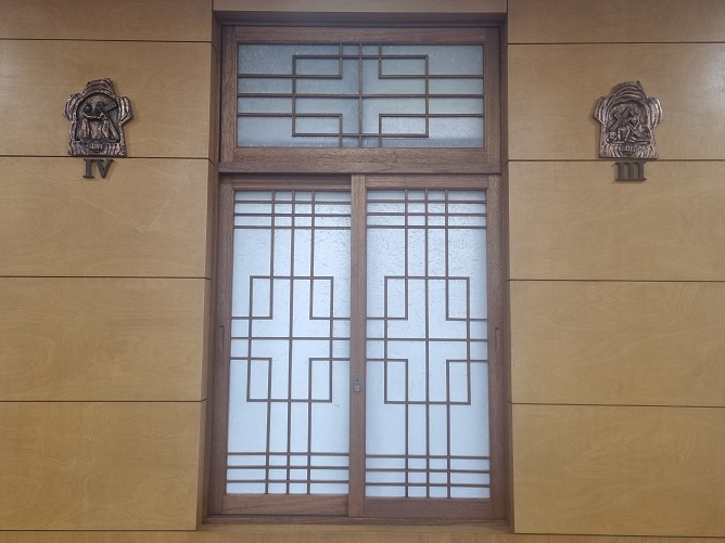 광릉성당 스테인드글라스, 십자가의 길 사진