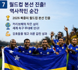 퀴라소 국가 어디길래? 감독이 딕 아드보카트! 월드컵 본선 진출의 반전8