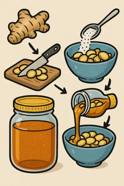 생강청 만드는 법 단계별 초간단 레시피10