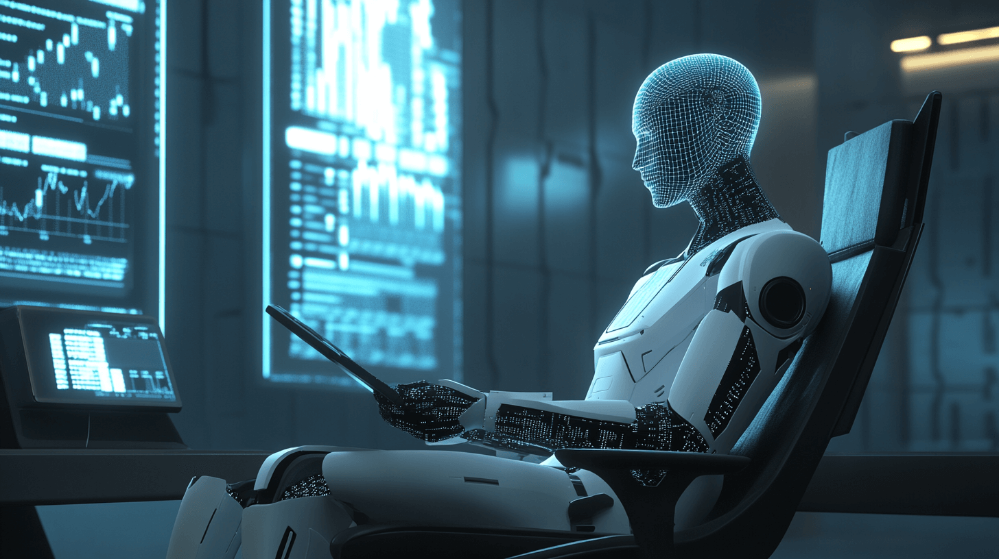 투자-모니터중인-AI-로봇-이미지