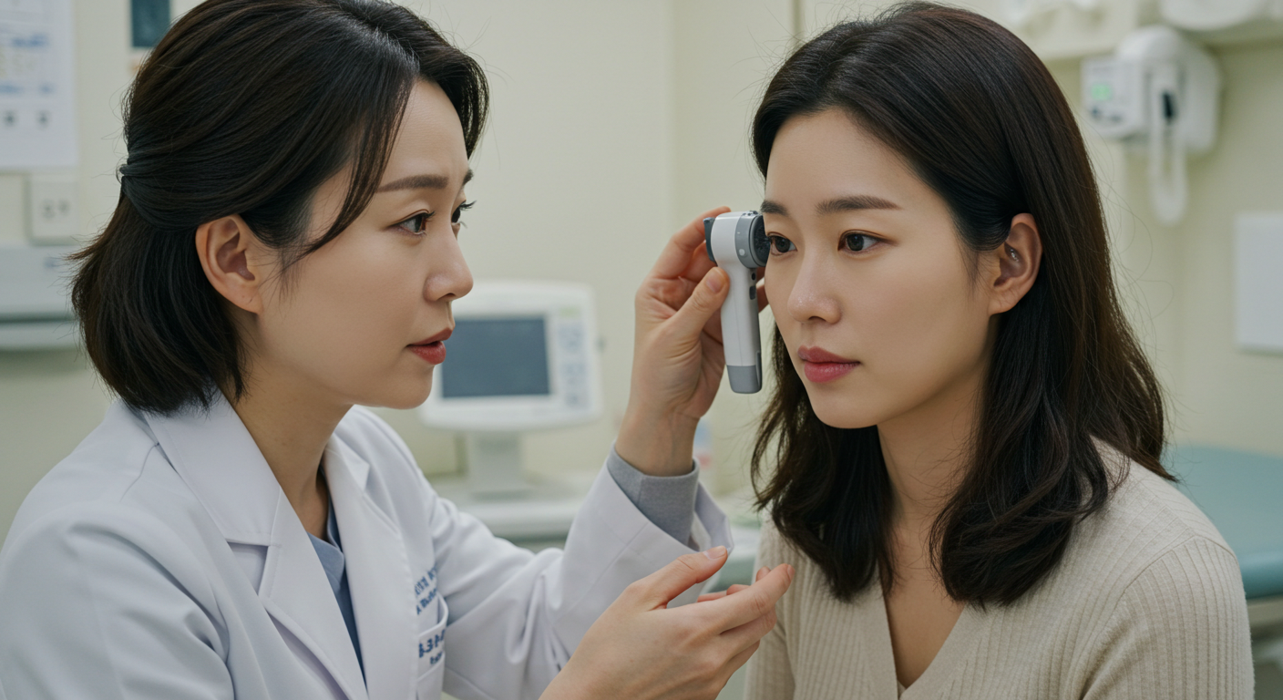 귀지 제거, 청력 검사