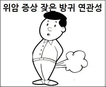 위암 증상 잦은 방귀 연관성 여부