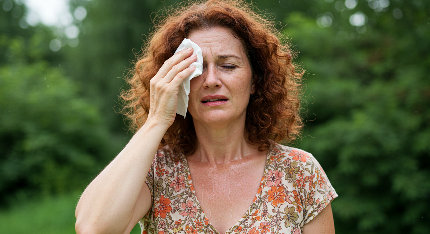 가만히 있어도 땀이 흐르고&amp;#44; 옷이 자주 젖는다면 몸이 보내는 이상 신호입니다.