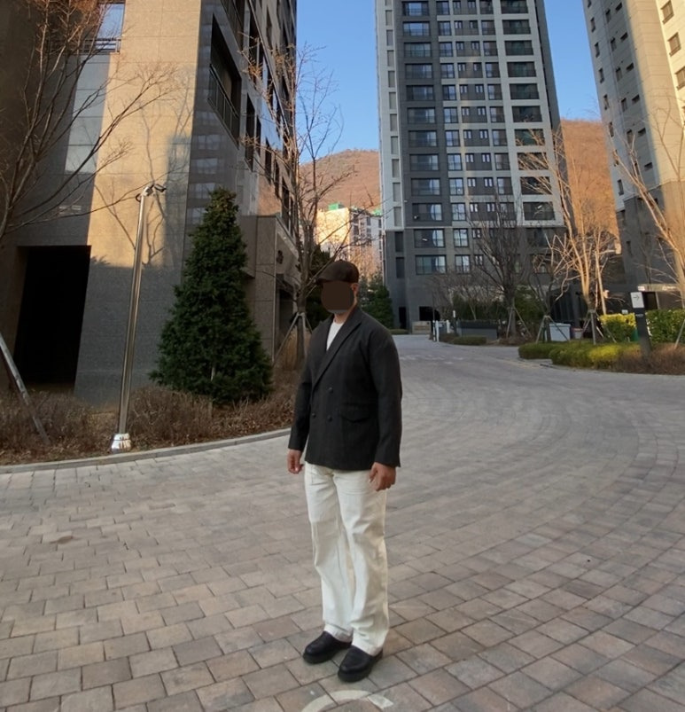 데일리룩('26. 3. 28.)와일드브릭스 헤링본 헌팅캡, 빈티지 헤링본 블레이저 재킷, 무신사스탠다드 슬리브 티셔츠, 무신사스탠다드 퍼티그 팬츠, 닥터마틴 2976 첼시부츠