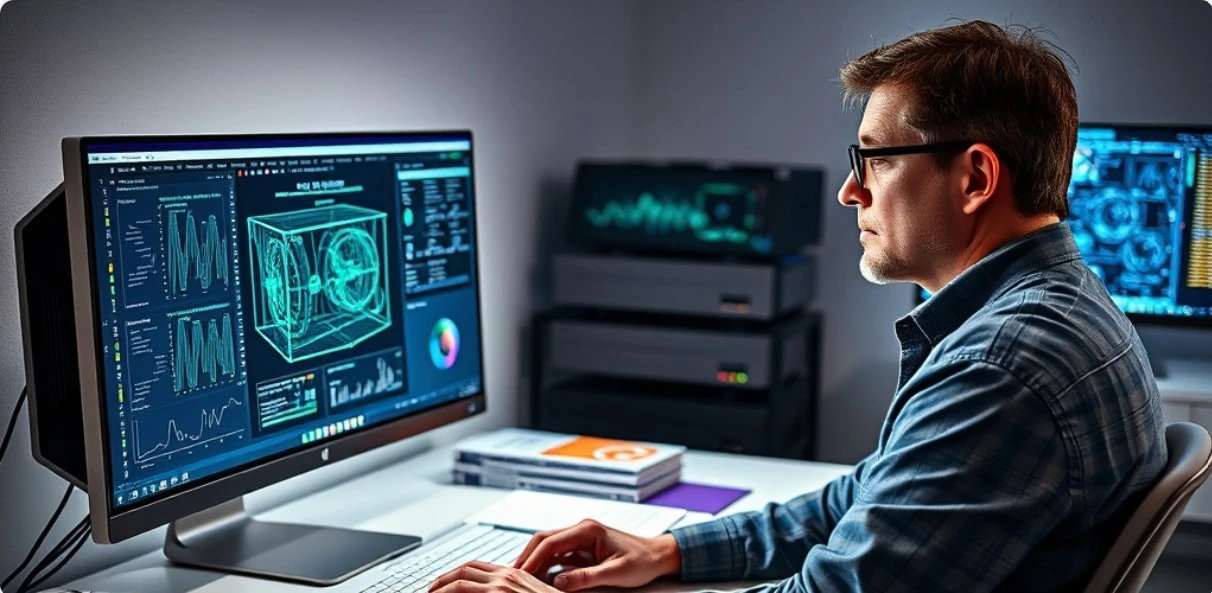 AI 연구와 GPU 개발 장면