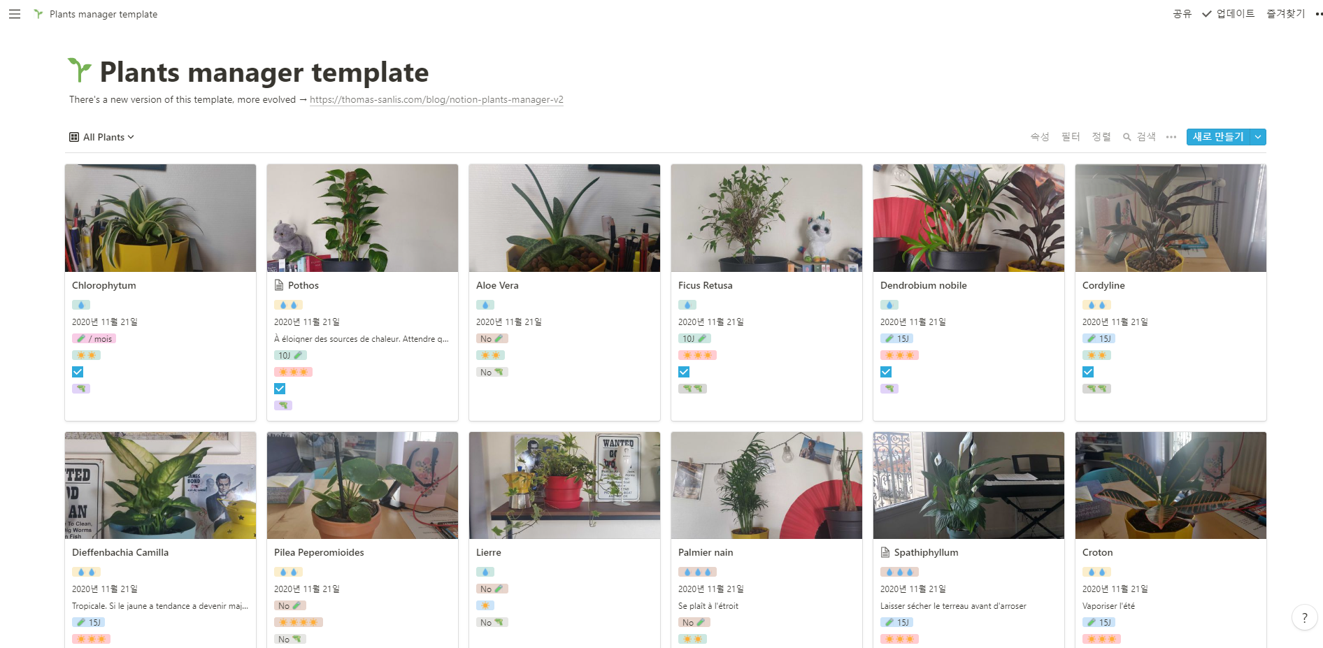 homas Sanlis' My Plant Manager Template