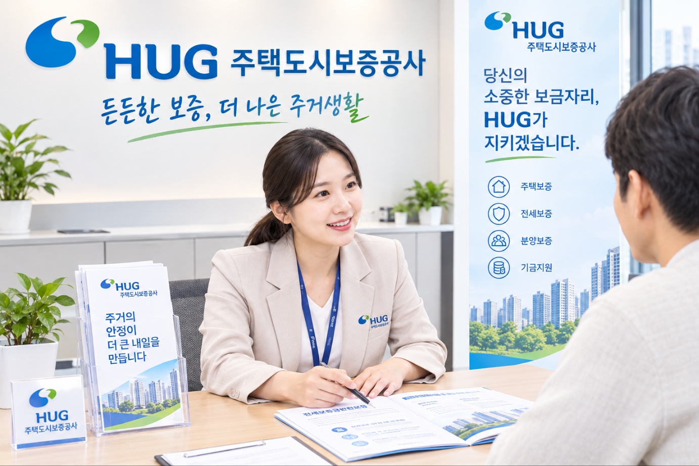 주택도시보증공사 상담장면