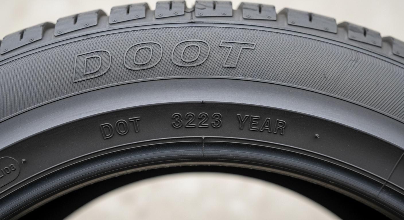 자동차 타이어 날짜
