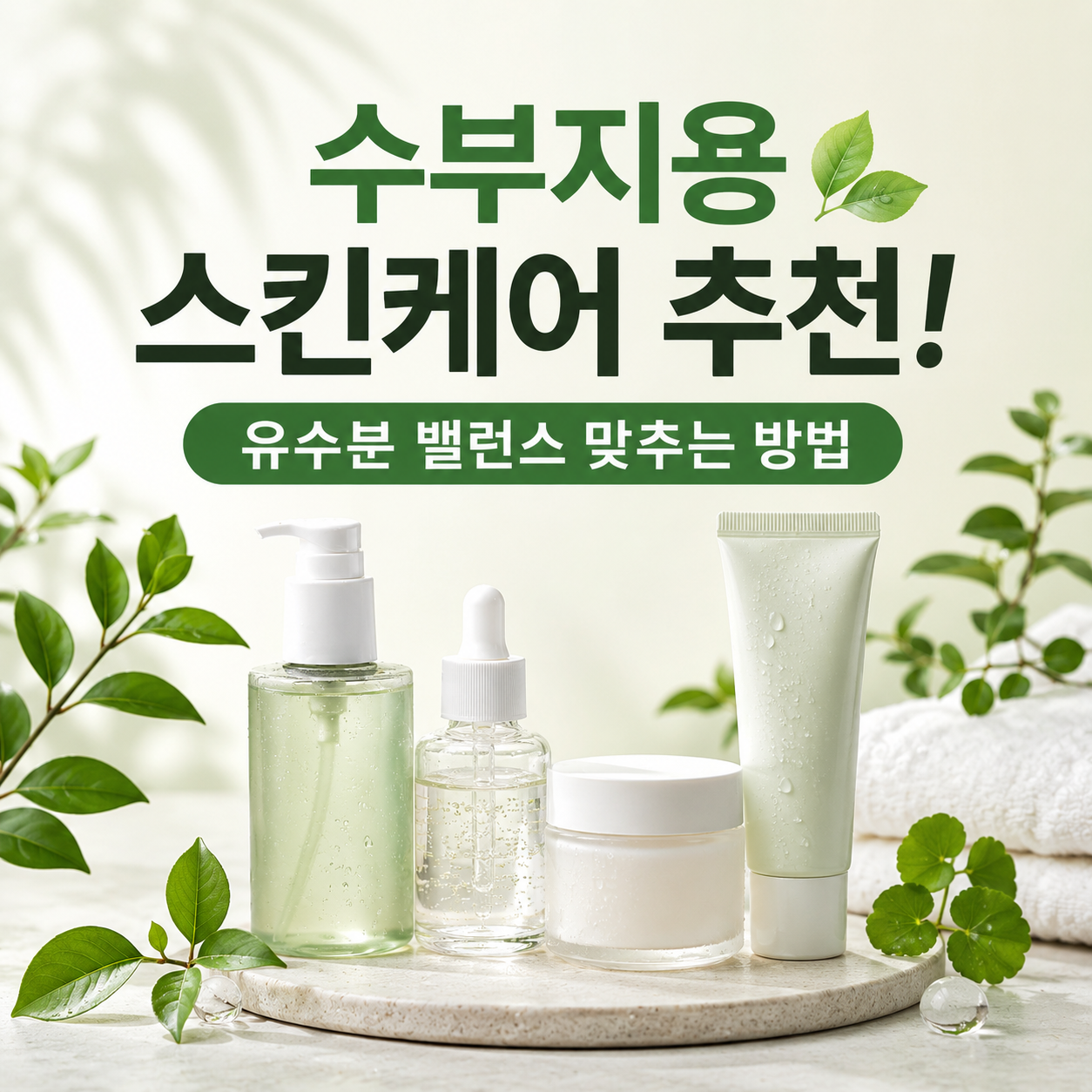 수부지용 스킨케어