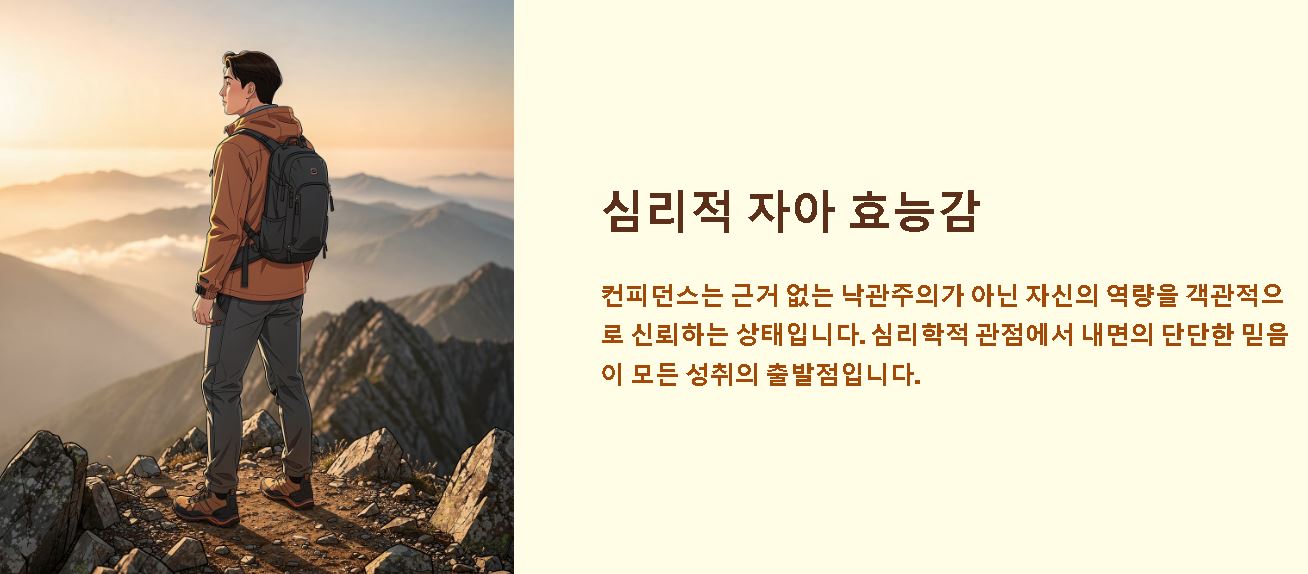 컨피던스 뜻