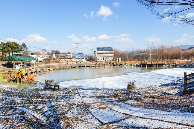 충청도 눈썰매장