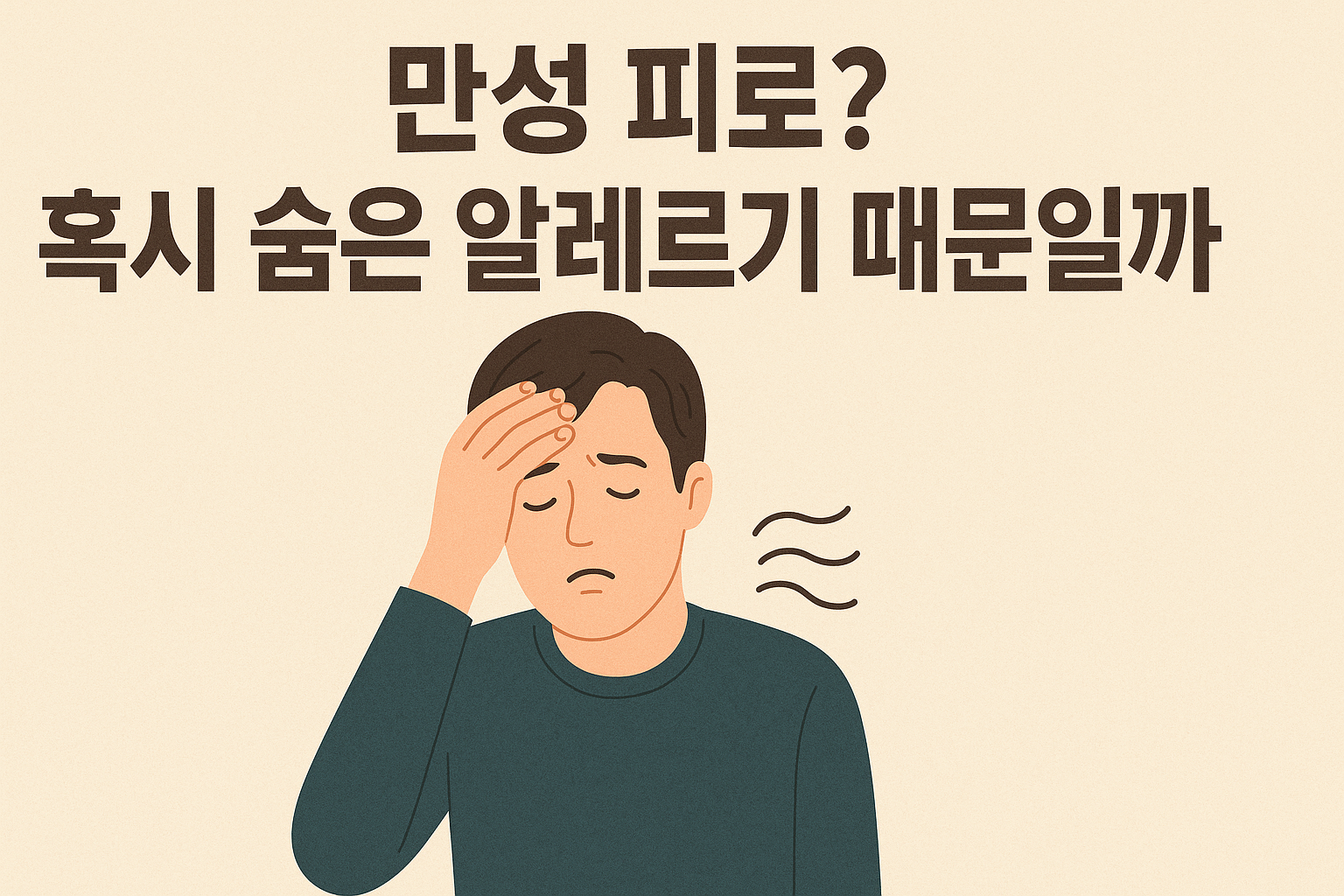만성피로 알레르기