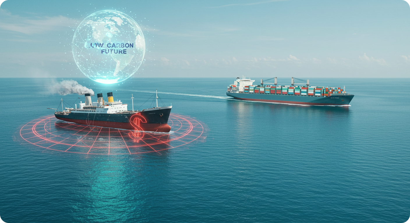 IMO 2028 규제: 노후 선박에 대한 탄소세, 위기 속 숨겨진 기회