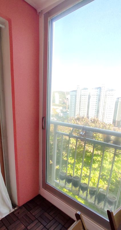 가까이서본 창호 모습