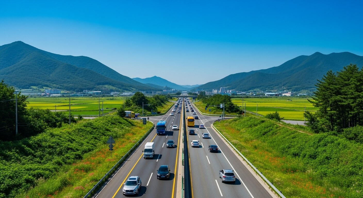 여름 휴가 고속도로 정체