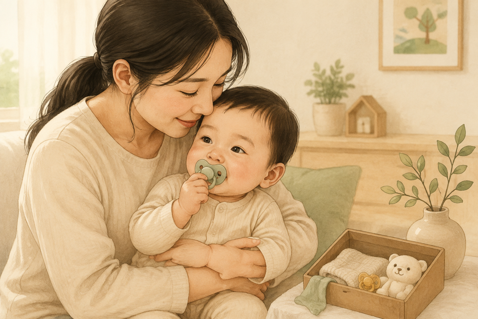 아기 쪽쪽이 사용 시기와 떼는 방법