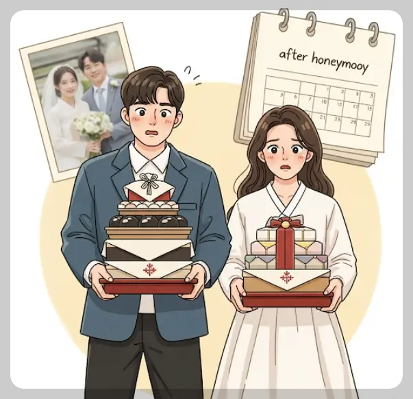 이바지 음식 보내는 시기
