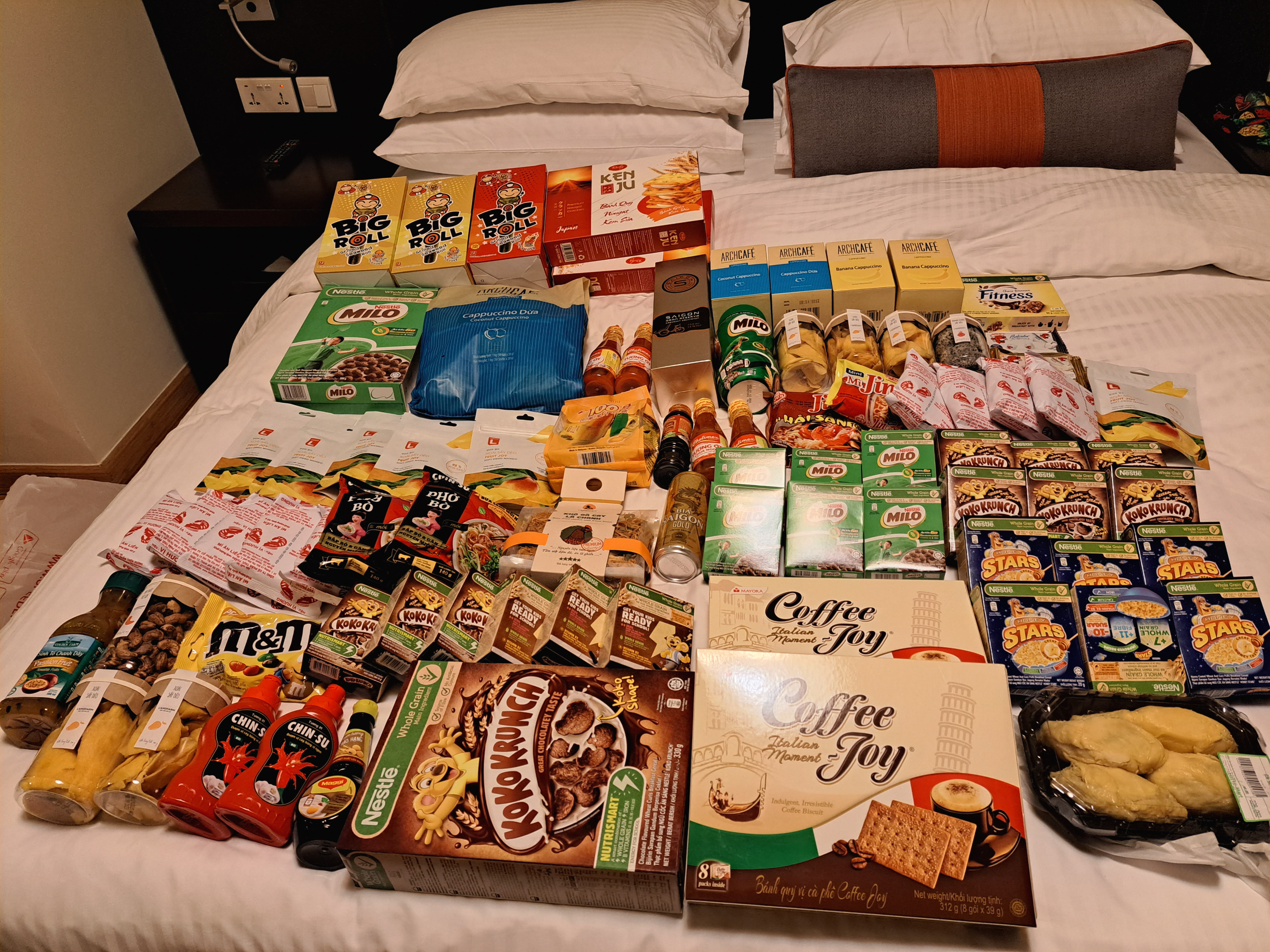 하노이 롯데마트에서 구입한 선물들