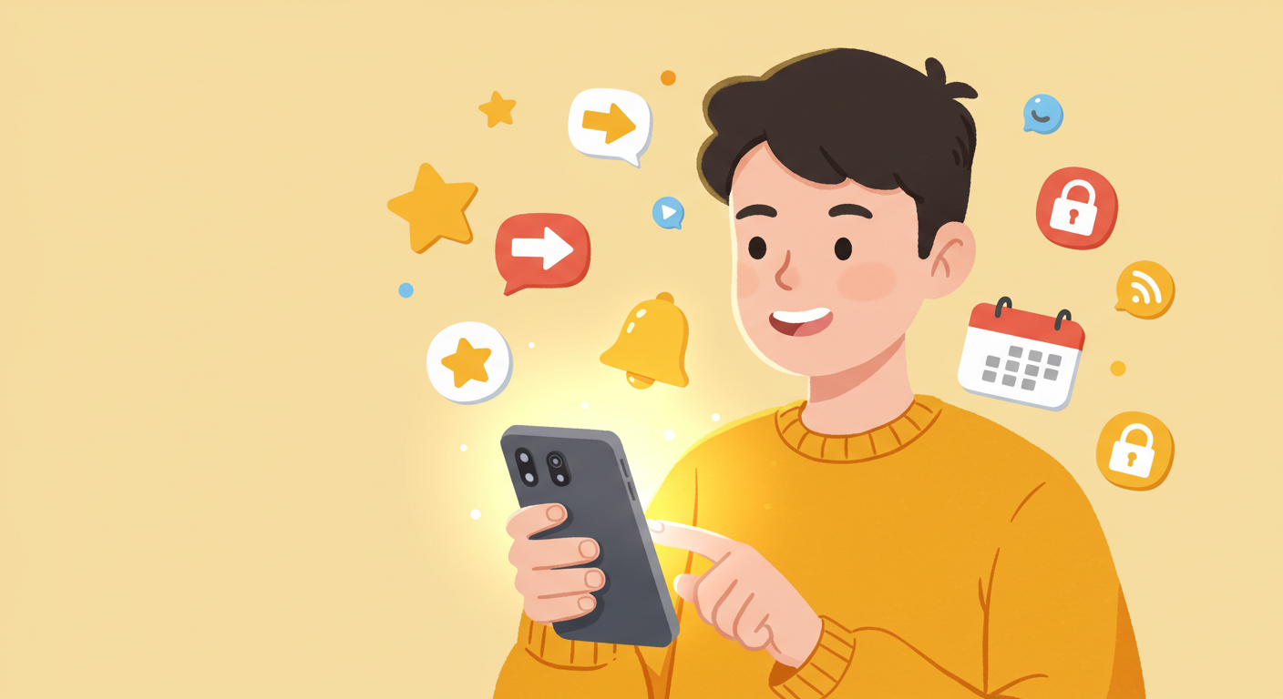 카톡 치트키를 활용하는 즐거운 모습