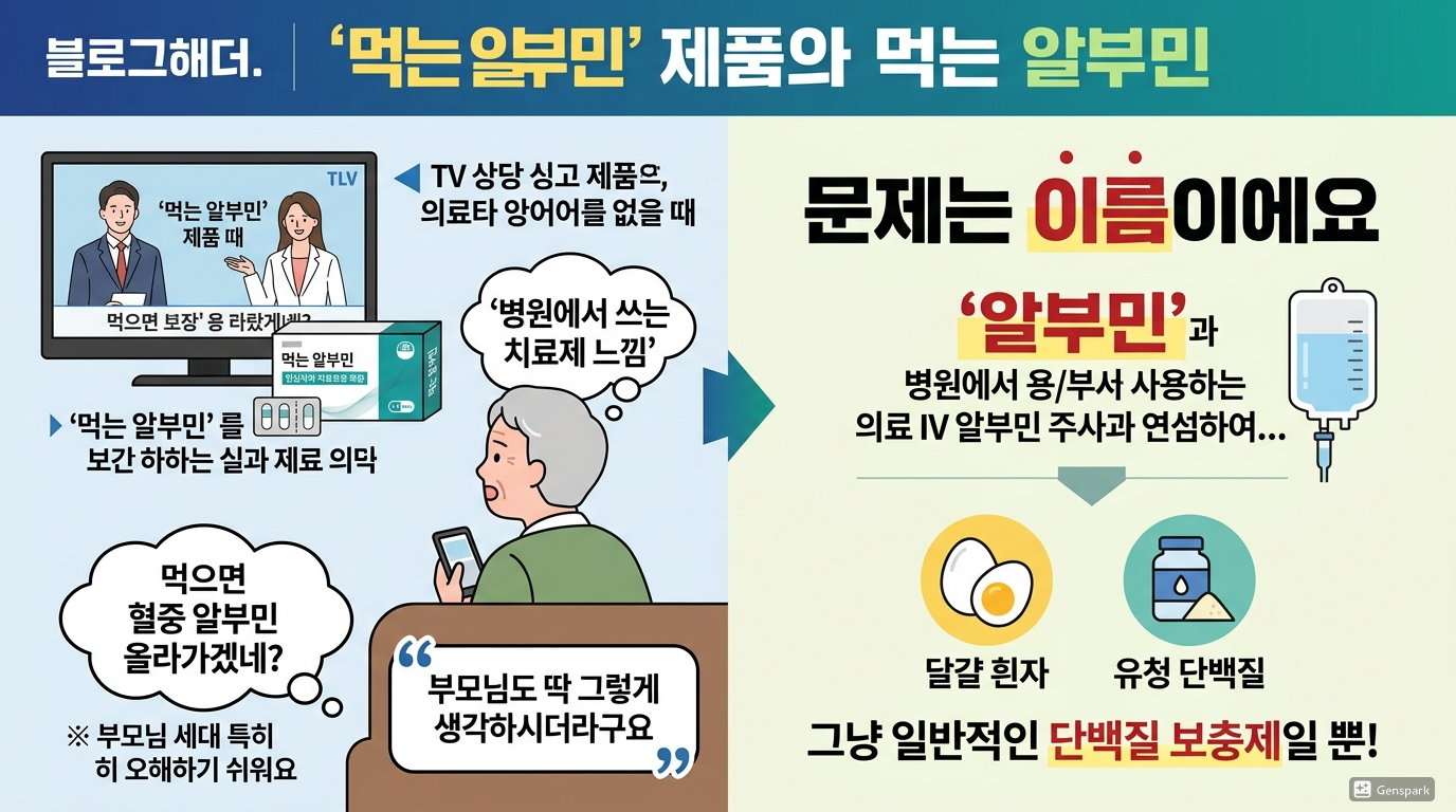 먹는 알부민이란 무엇인가