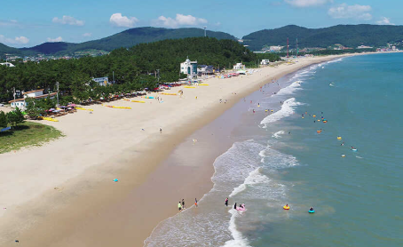명사십리 해수욕장
