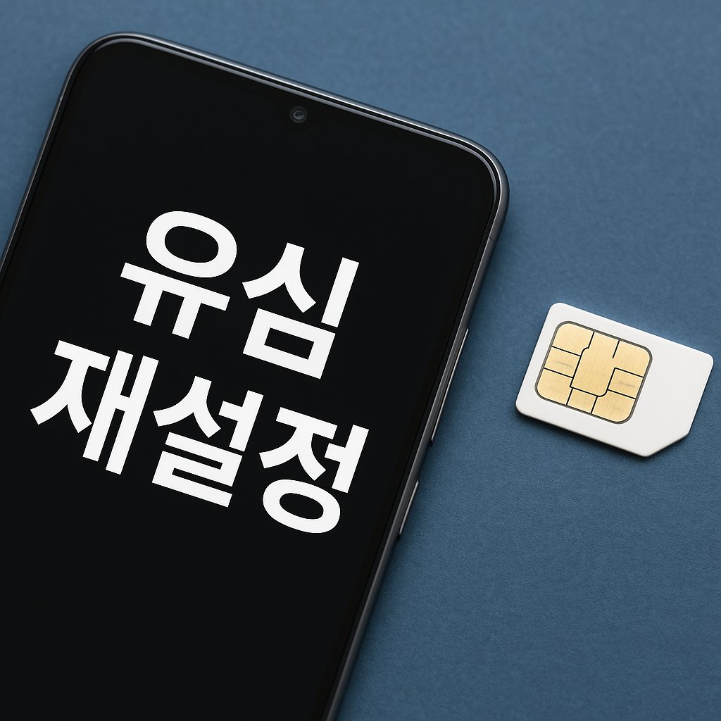 유심재설정
