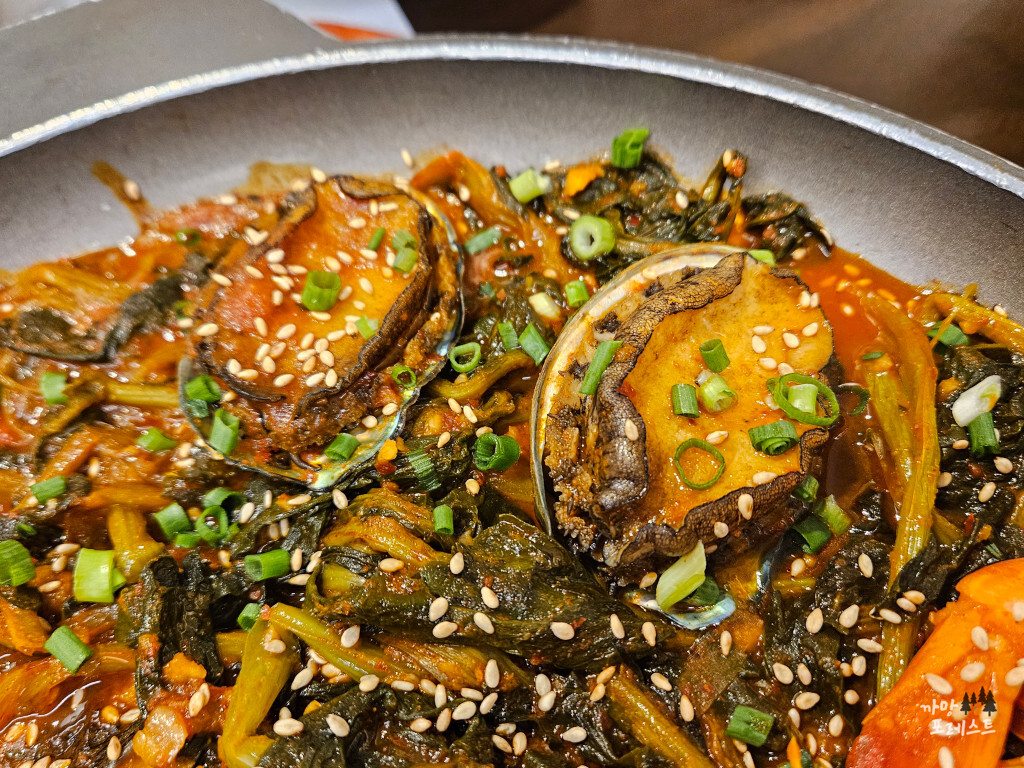 중문 고집돌우럭 전복