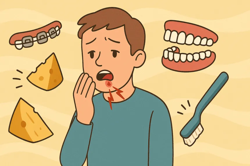 구내염이 자주 생기는 이유