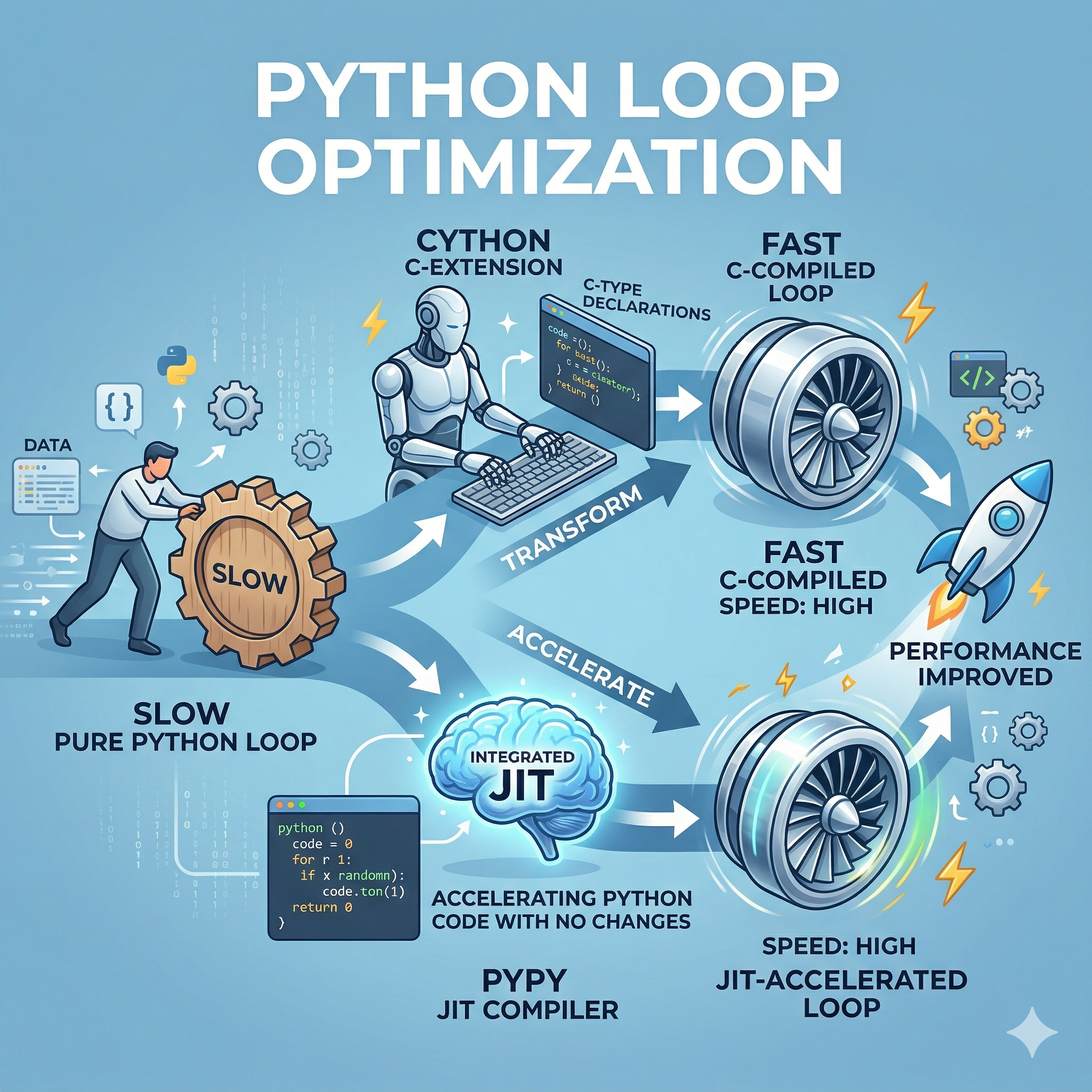 Cython vs PyPy