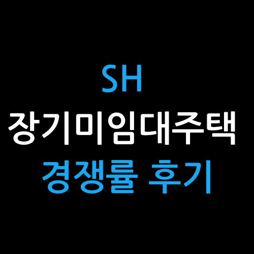 SH 장기미임대주택 경쟁률 후기