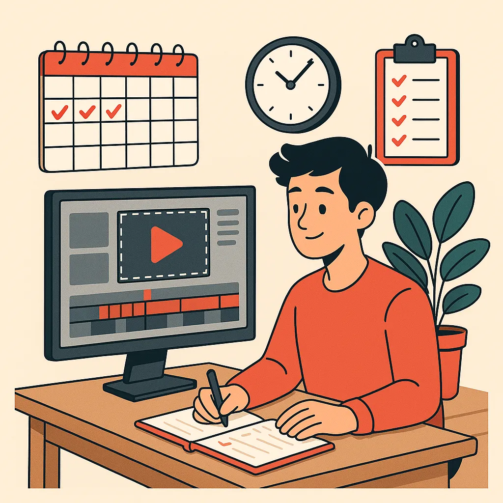 유튜브 시간관리 핵심은 일정과 루틴