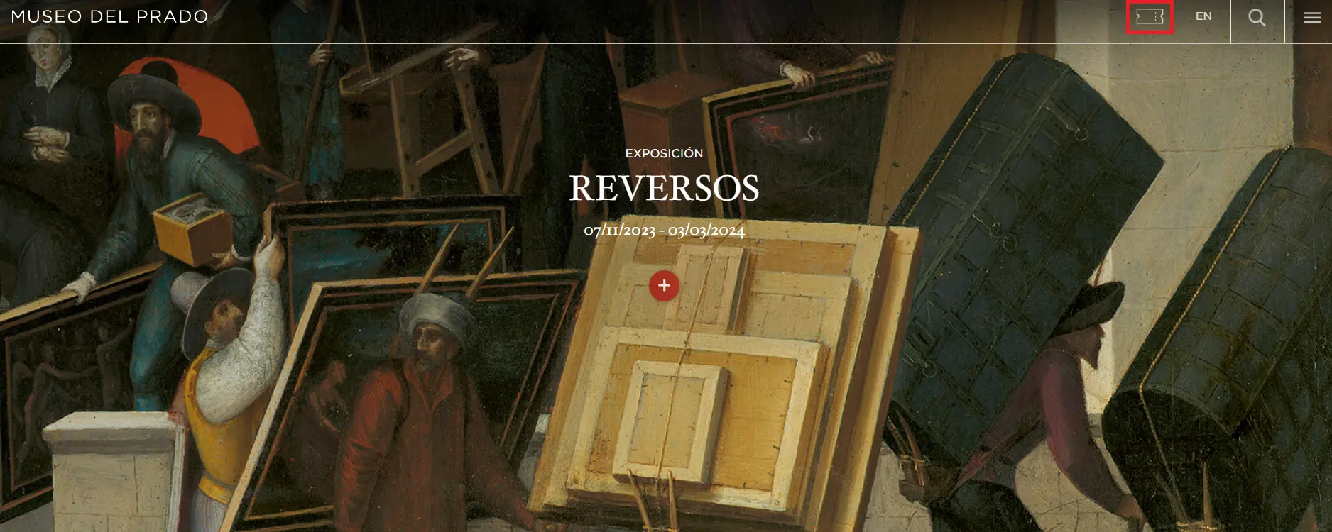 프라도 박물관 홈페이지