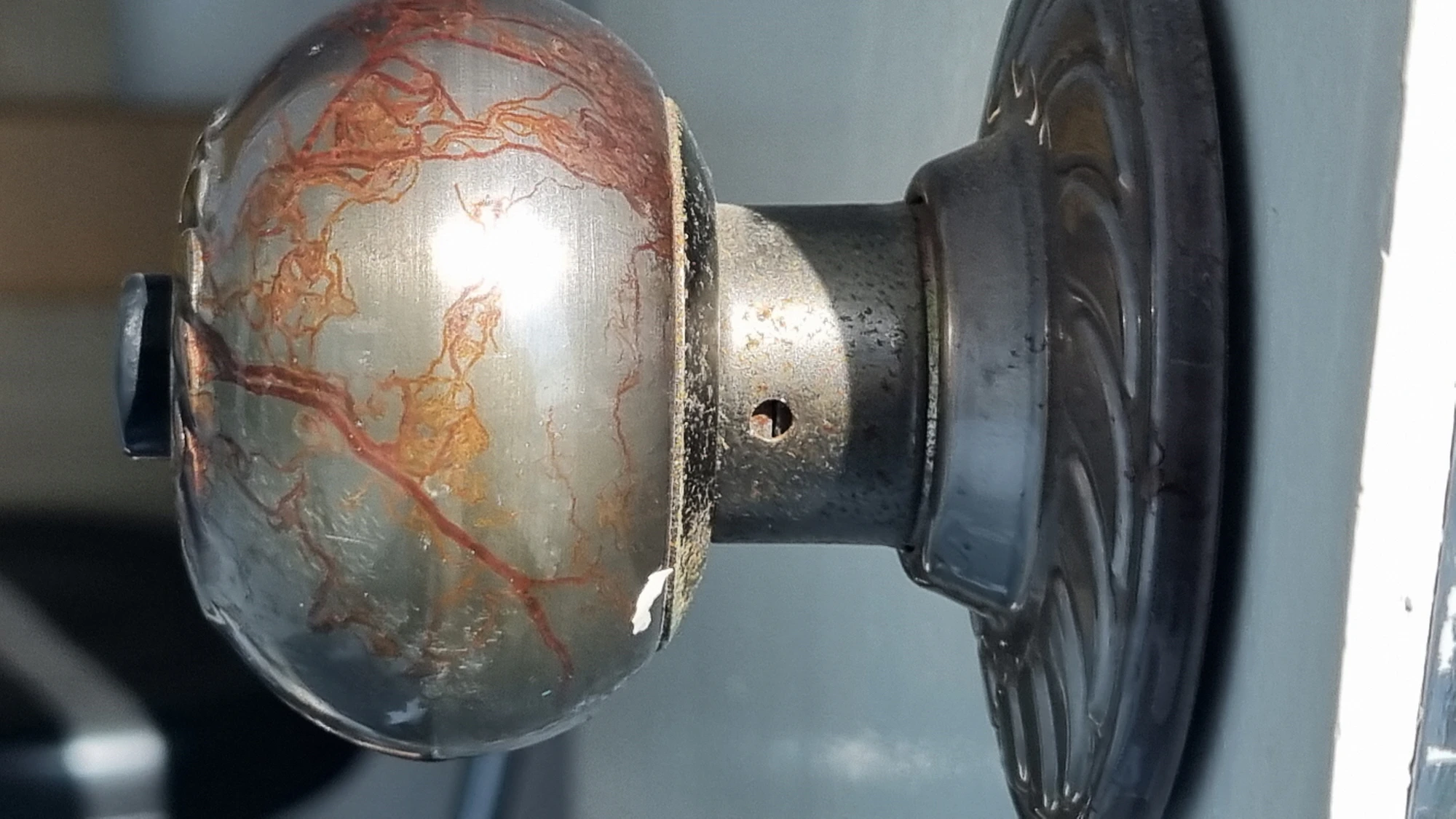 구형 방 문 손잡이