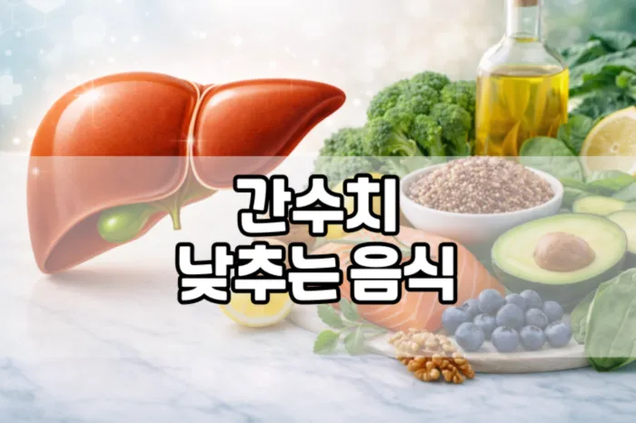간수치 낮추는 음식
