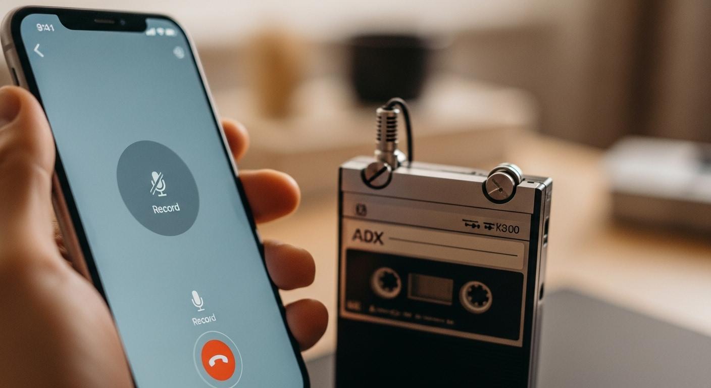 아이폰 통화녹음 소리