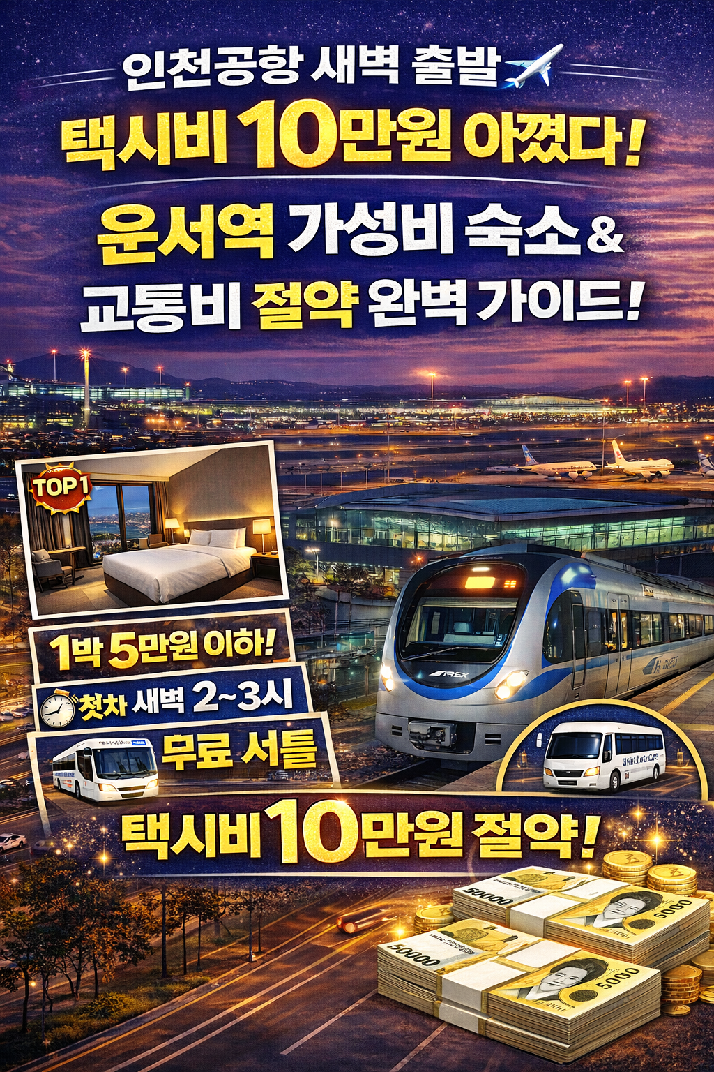 인천공항 새벽 출발