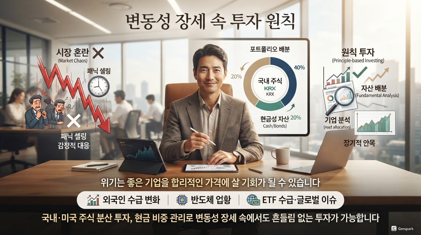 변동성 장세 속 투자 원칙