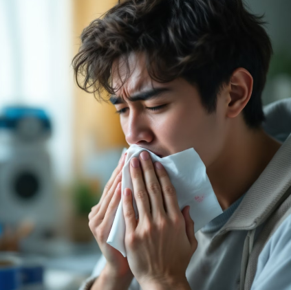 가래에 피가 섞여 나올때(혈담 예방법과 관리법)