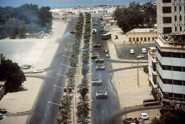 1991년 걸프전과 미국의 중동 개입