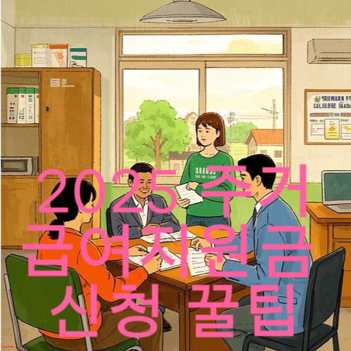 2025 주거급여지원금 신청 꿀팁