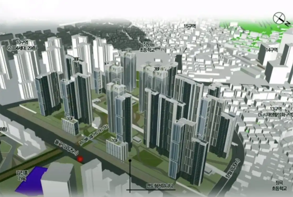 장위9구역-정비계획-조감도