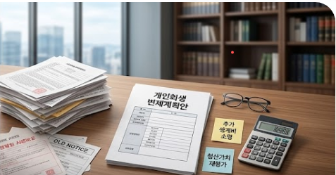 개인회생 변제금 확 낮추는 법, '이 서류' 하나로 운명이 바뀝니다.