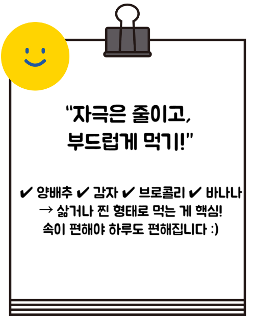 위염에 좋은 음식