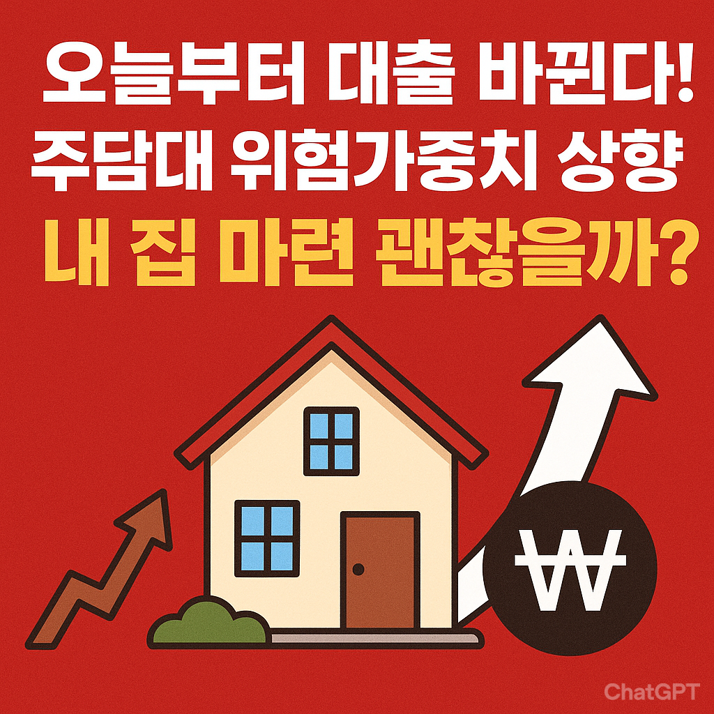 주담대 위험가중치 상향