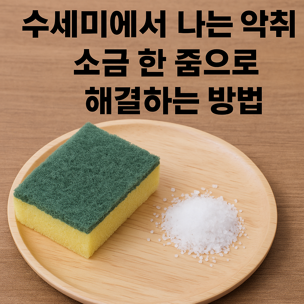 소금 한 줌으로 해결하는 방법