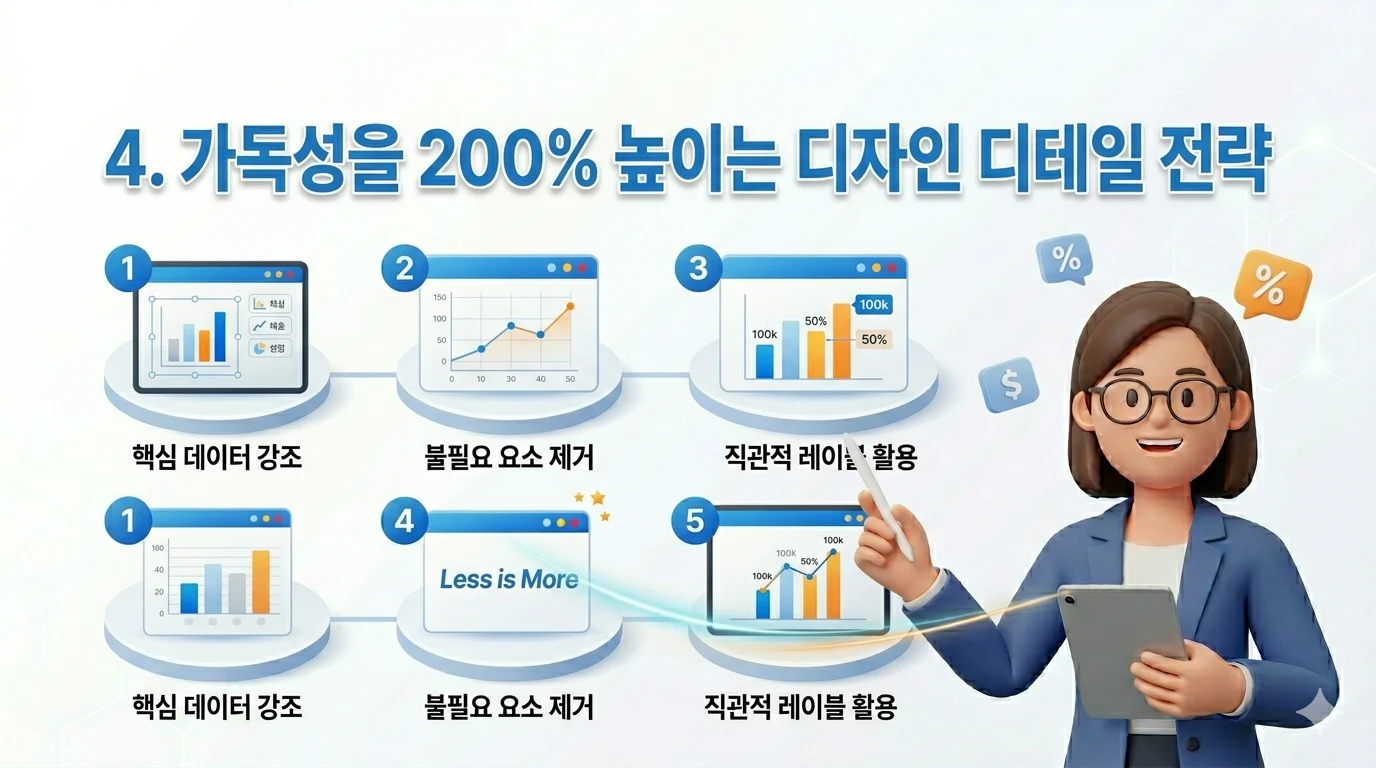 4. 가독성을 200% 높이는 디자인 디테일 전략