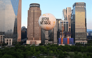 서울달 주간 모습