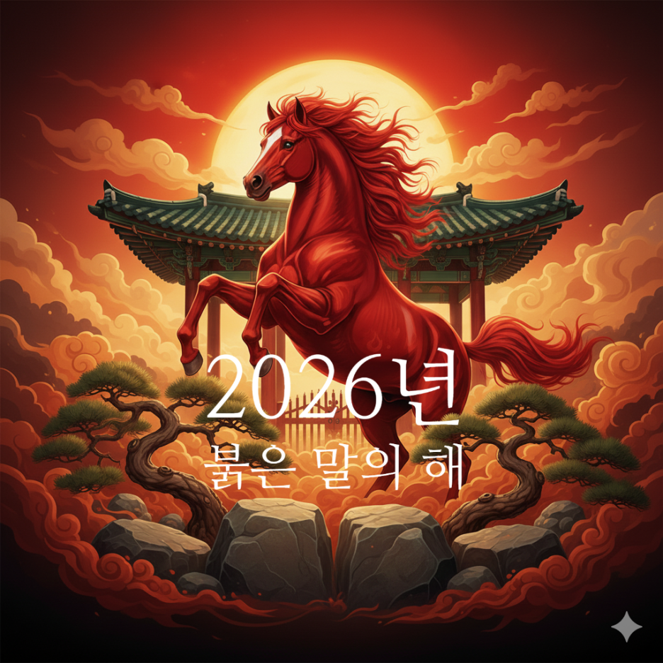 2026 병오년 붉은 말의 해
