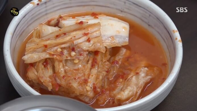 생활의달인-황해도식-덤벙김치